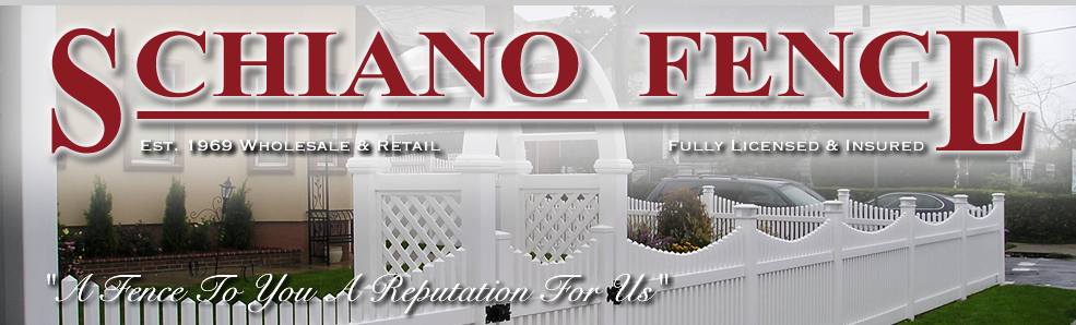 Schiano PVC Fence Queens